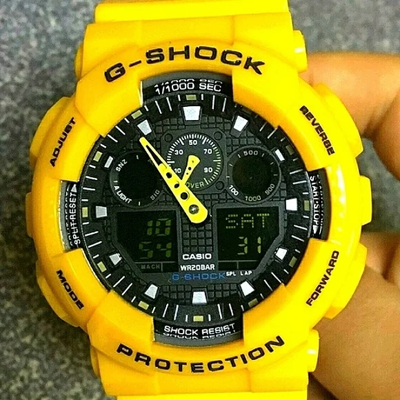 Casio Bumble Bee Triple Gold & Black Premium G-Shock - Picture 7 of 15